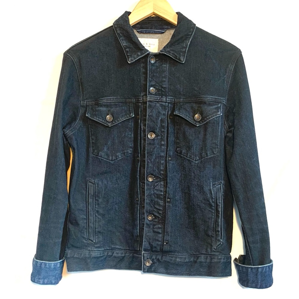 Rag&Bone Denim Jacket in Men’s XS in Black/Indigo